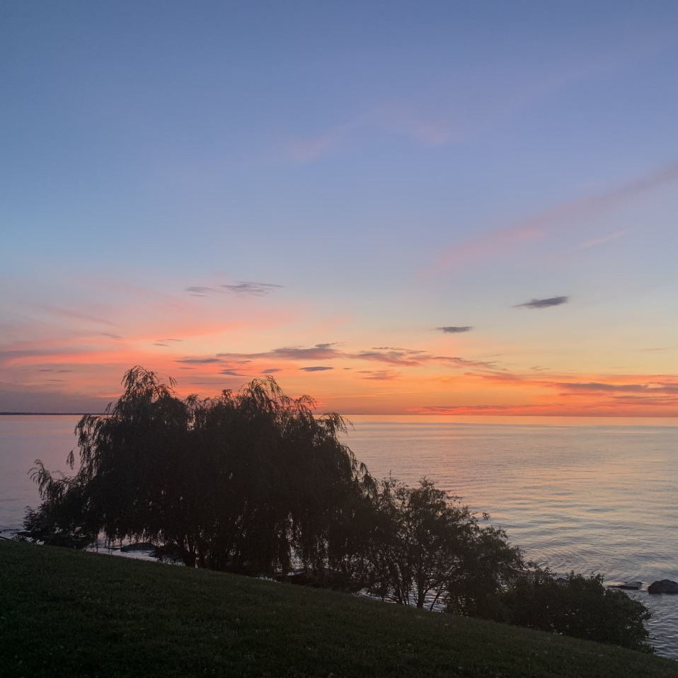 Sunset on Lake Erie