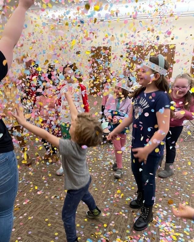 New Years Eve Eve Confetti Throw